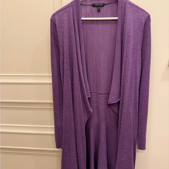 Eileen Fisher Women´s Purple Cardigan